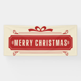 Merry Christmas Holiday Banner