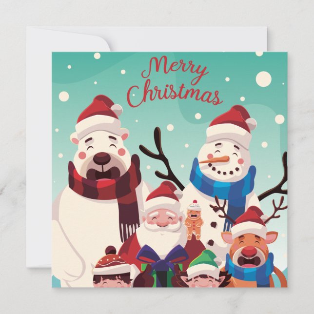 Merry Christmas Holiday Card (Front)
