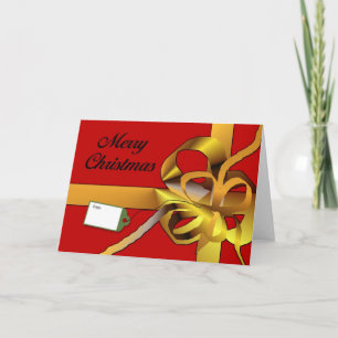 Merry Christmas Holiday Card