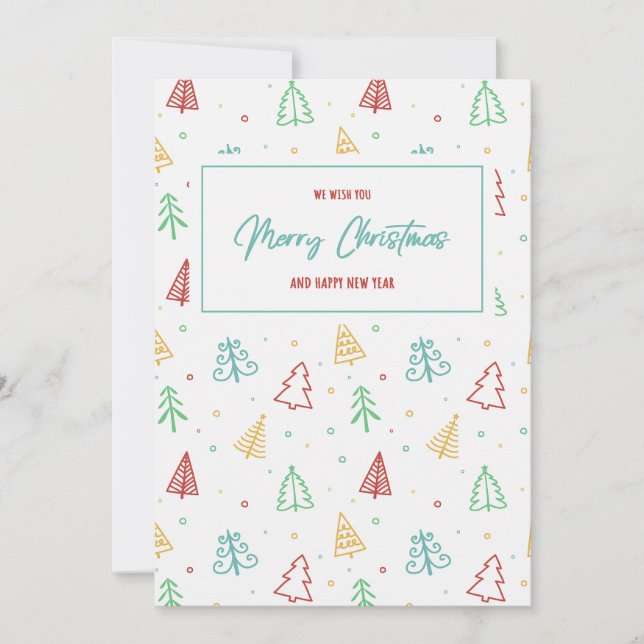 Merry Christmas Holiday Card (Front)