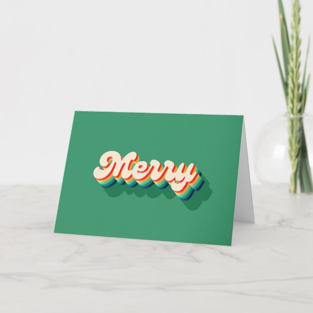 Merry Christmas Holiday Card (Front)