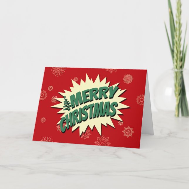 Merry Christmas Holiday Card (Front)