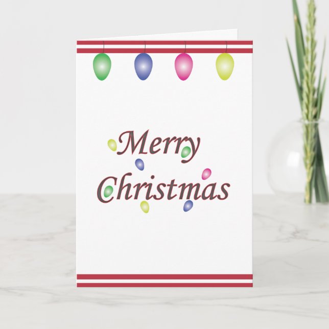 Merry Christmas Holiday Card (Front)