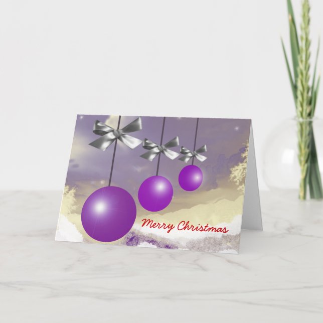 Merry Christmas Holiday Card (Front)