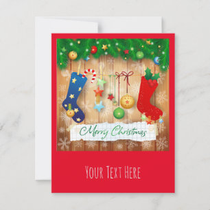 Merry Christmas Holiday Card