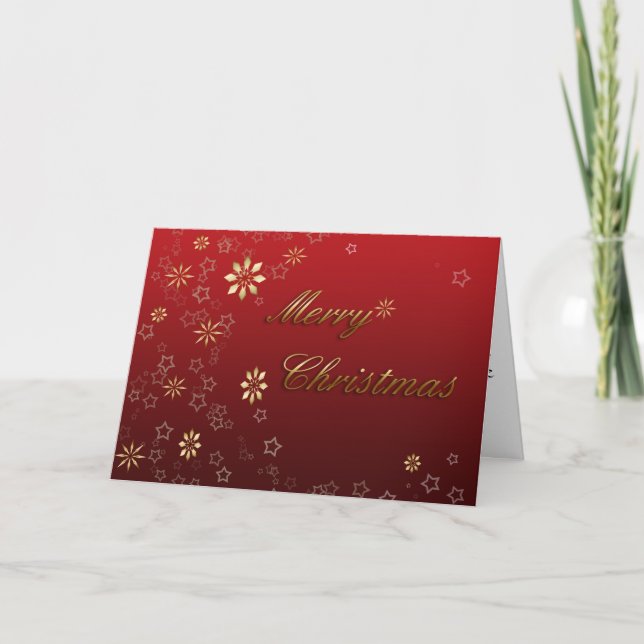 Merry Christmas Holiday Card (Front)