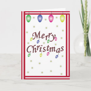 Merry Christmas Holiday Card