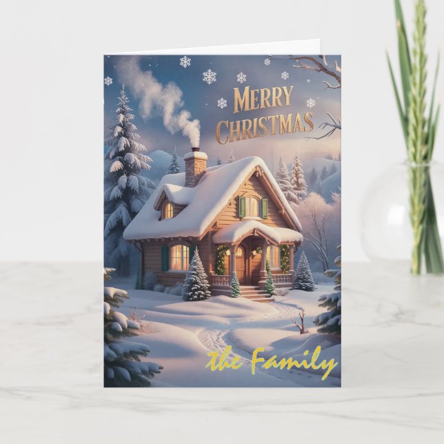 Merry Christmas Holiday Card (Front)