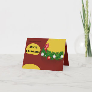 Merry Christmas Holiday Card