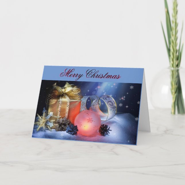 Merry Christmas Holiday Card (Front)