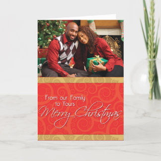 Merry Christmas Holiday Card