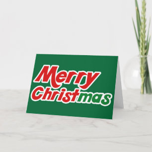 Merry Christmas Holiday Card