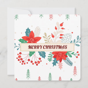 Merry Christmas Holiday Card