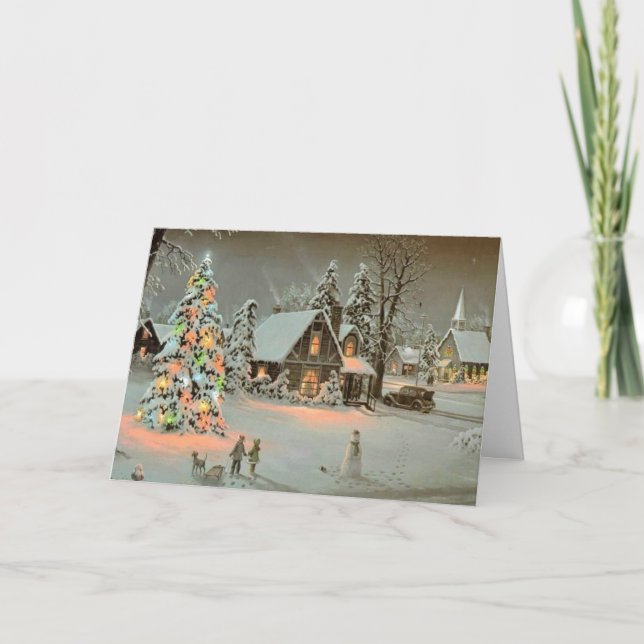 Merry Christmas Holiday Card (Front)