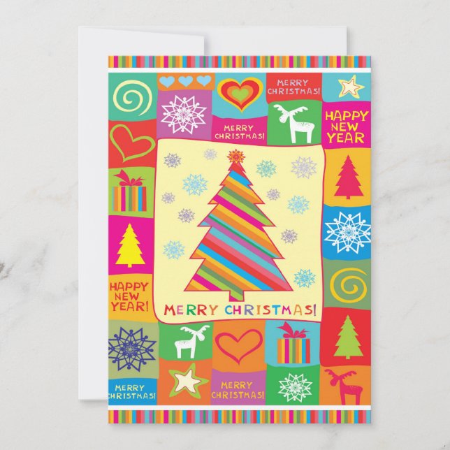 Merry Christmas Holiday Card (Front)