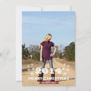 merry christmas holiday card