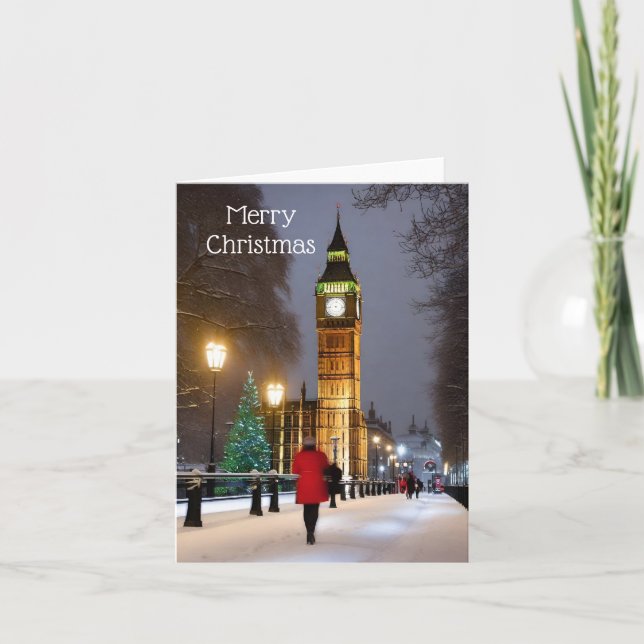 Merry Christmas Holiday Card (Front)