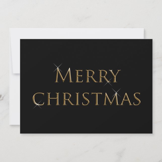 Merry Christmas Holiday Card (Front)