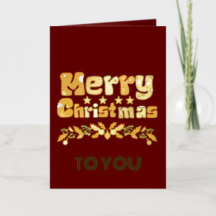 Merry Christmas Holiday Cards