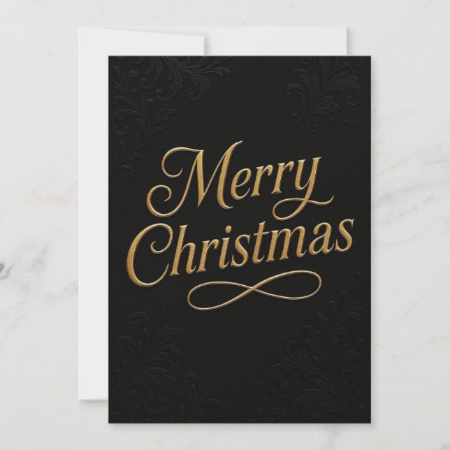 Merry Christmas Holiday Cards  (Front)