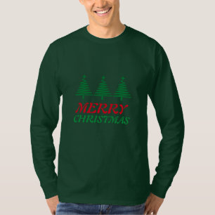 Merry Christmas Holiday Elegant Customise T-Shirt