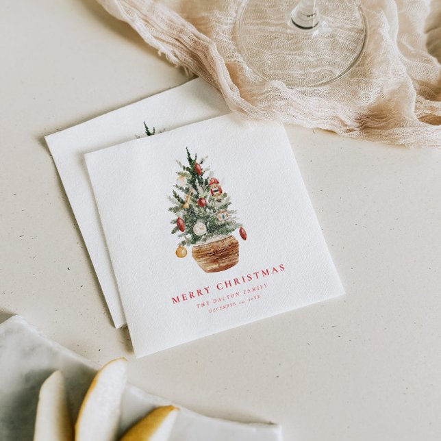 Merry Christmas Holiday Napkin (Creator Uploaded)