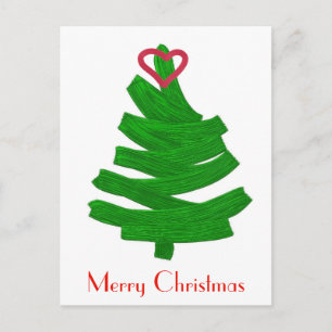 Merry Christmas Holiday Postcard