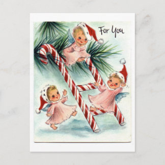 Merry Christmas Holiday Postcard