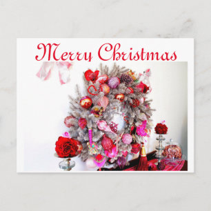 Merry Christmas Holiday Postcard