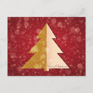 Merry Christmas Holiday Postcard