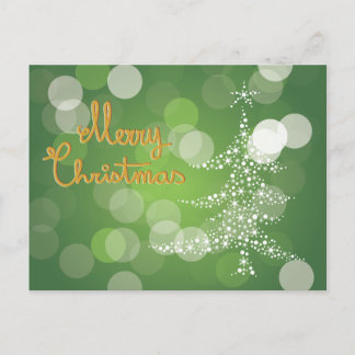 Merry Christmas Holiday Postcard