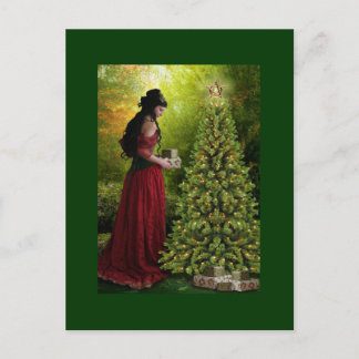 Merry Christmas Holiday Postcard
