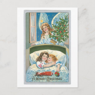 Merry Christmas Holiday Postcard