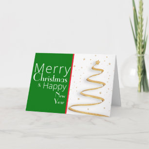 Merry Christmas Holiday Season's Greetings Card