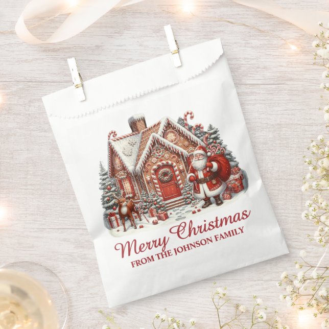 Merry Christmas Holiday Sweets Bag (Clipped)