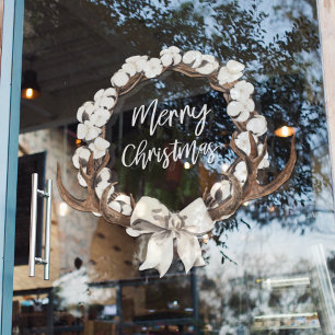 Merry Christmas   Holiday Window Cling