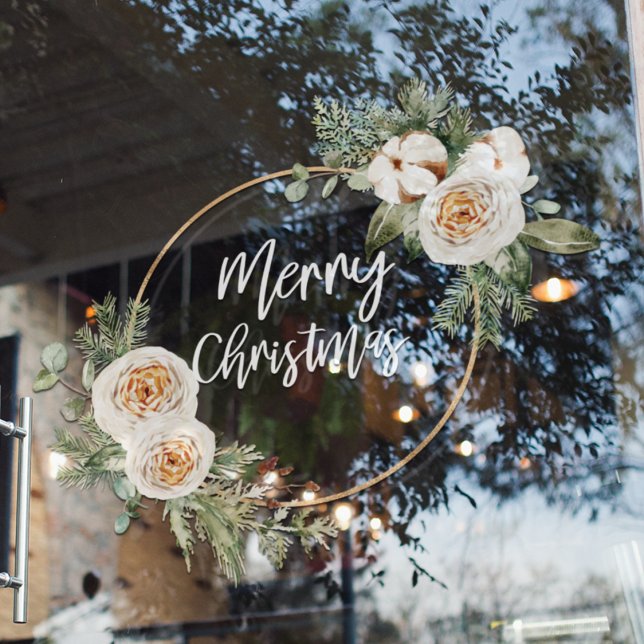 Merry Christmas | Holiday Window Cling (Creator Uploaded)