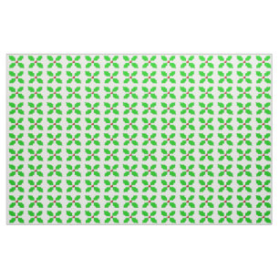 Merry Christmas Holly Craft Fabric