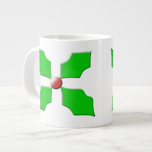 Merry Christmas Holly Mug