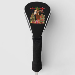 Merry Christmas Horse  Golf Head Cover