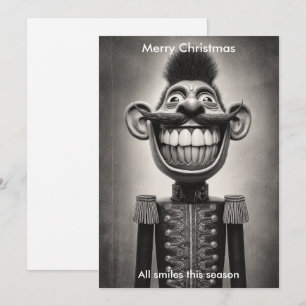 Merry Christmas Humour Santa Holidays greeting Holiday Card