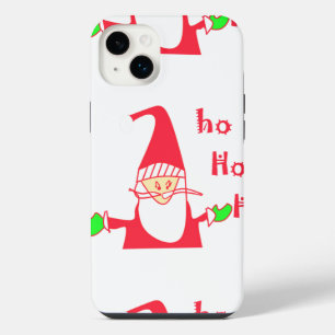 Merry Christmas Humourous Santa Mouse Unique Festi iPhone Case