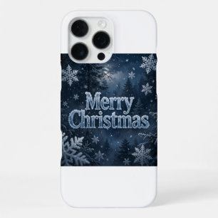 Merry Christmas Ice iPhone 16 Pro Max Case