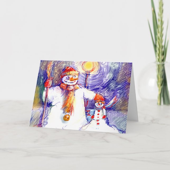 Merry christmas II Holiday Card (Front)