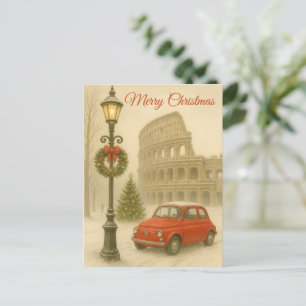 Merry Christmas in Rome – Holiday Art Gift 