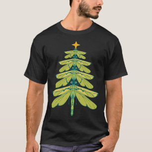 Merry Christmas insect Lover Dragonfly Christmas T T-Shirt