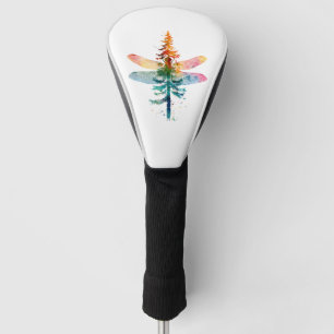 Merry Christmas insect Lover Xmas Dragonfly Christ Golf Head Cover