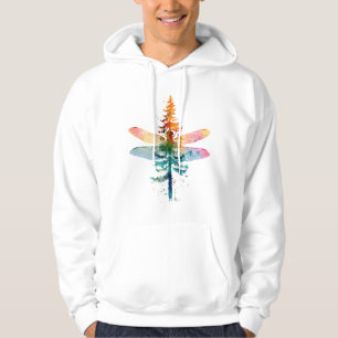 Merry Christmas insect Lover Xmas Dragonfly Christ Hoodie
