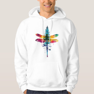 Merry Christmas insect Lover Xmas Dragonfly Christ Hoodie