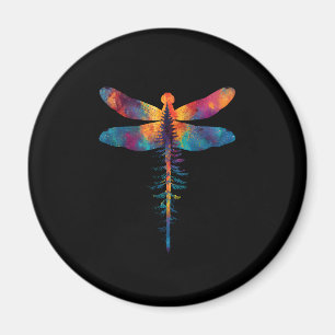 Merry Christmas insect Lover Xmas Dragonfly Christ Magnet